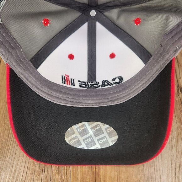 K-Products Case International Hat Cap Snapback White Red Farmer Mens Implement - Picture 8 of 11